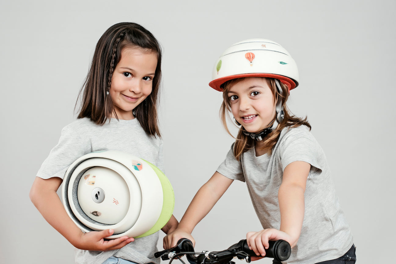 Closca Kids, the first child-inspired helmet designed for children.